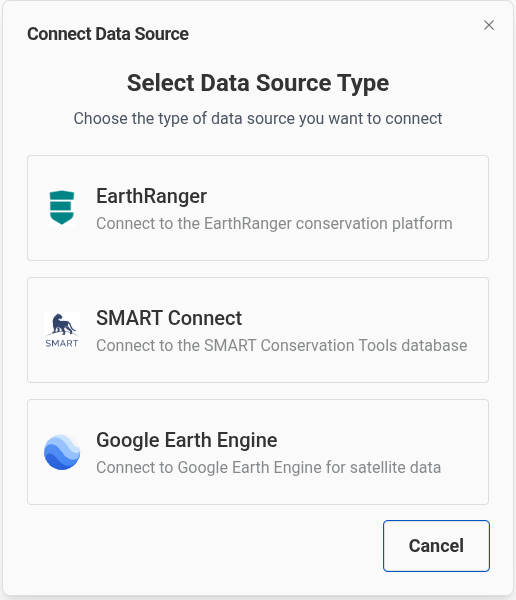 Ecoscope-Desktop Add Data Source